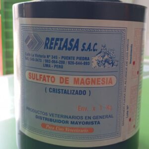 Sulfato de magnesia x Kg