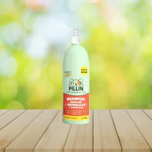 Shampoo Pillin Medicado Antipulgas x 1.1L